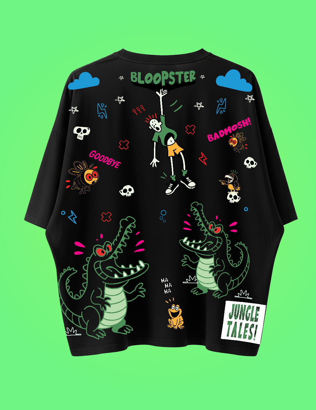 Bloopster - Jungle Tales Oversized Tshirt