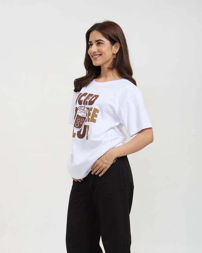 Ice Coffee Club Oversized T-Shirt