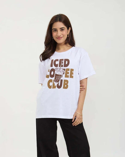 Ice Coffee Club Oversized T-Shirt