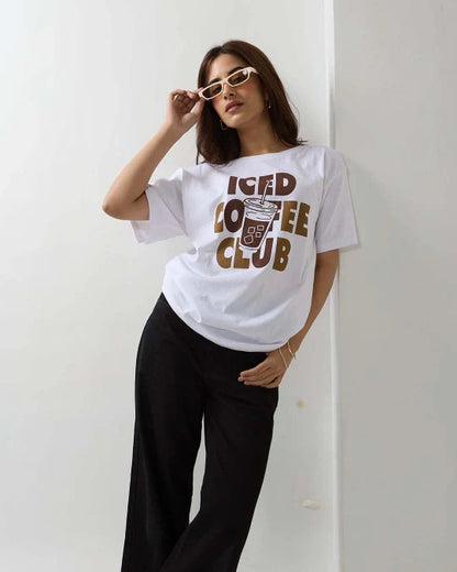Ice Coffee Club Oversized T-Shirt