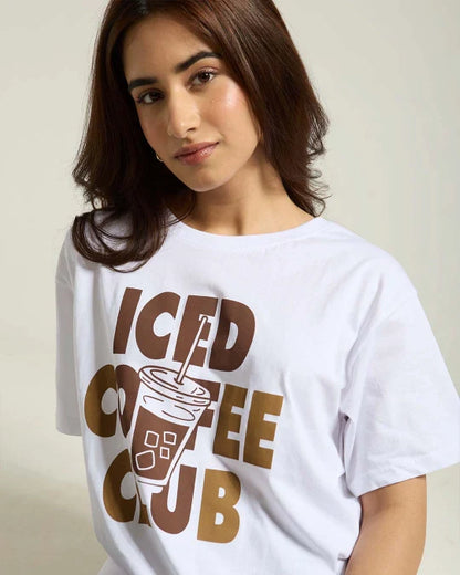 Ice Coffee Club Oversized T-Shirt