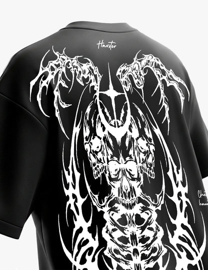 Destruct Oversized T-Shirt - Black