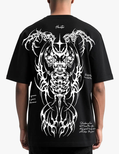 Destruct Oversized T-Shirt - Black