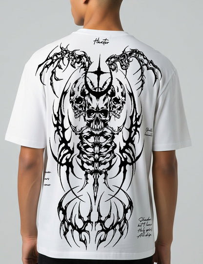 Destruct Oversized T-Shirt - White