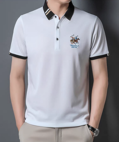 Equestrian Lavish Emblem Polo T-Shirt