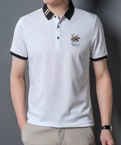 Equestrian Lavish Emblem Polo T-Shirt