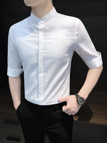 Celestia Ridge Mandarin Shirt