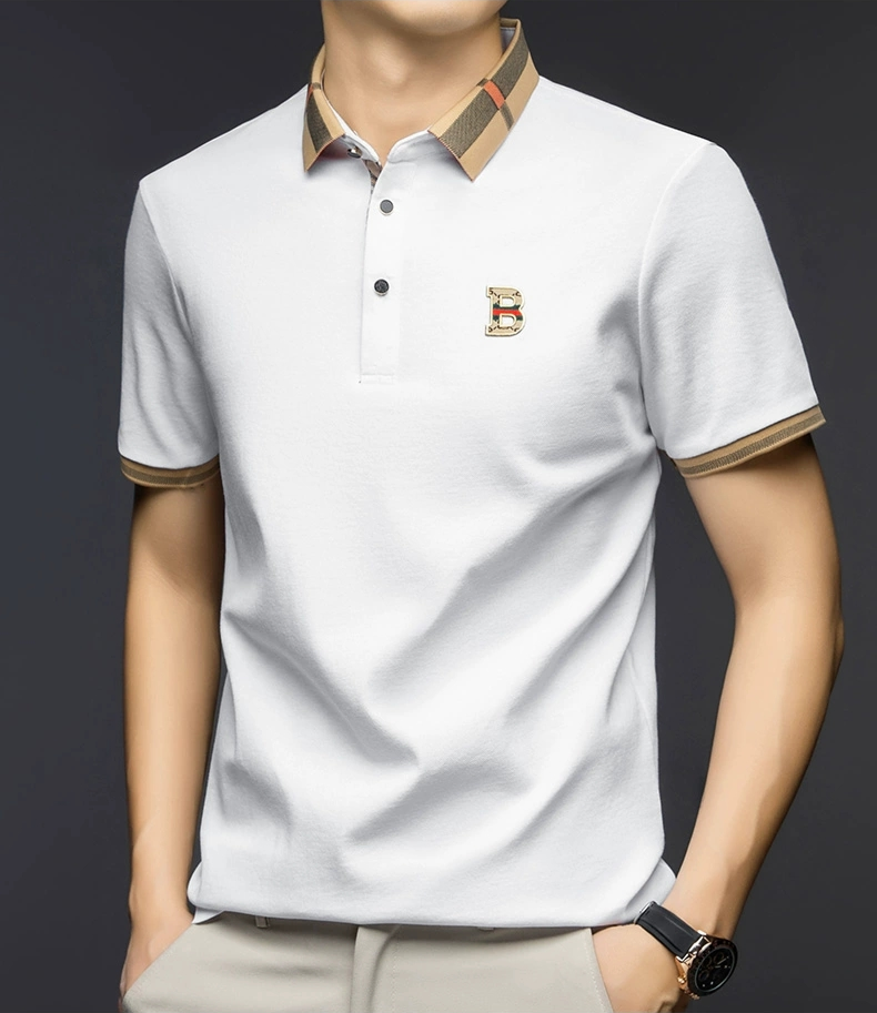 Eminence Plaid Essence Polo T-Shirt