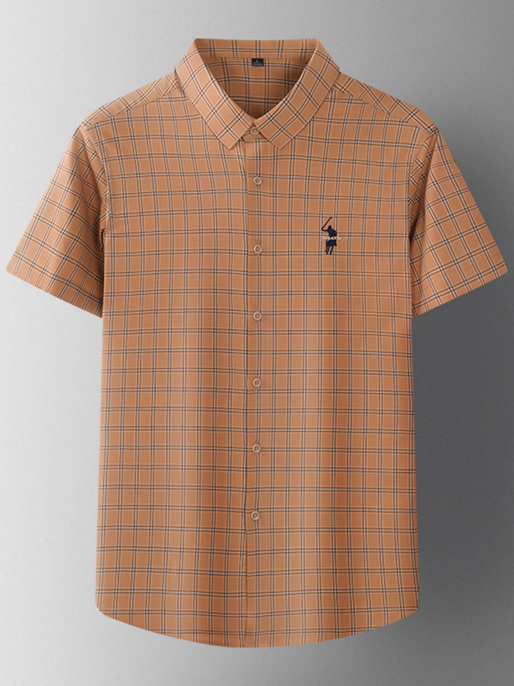 Crossline Embercheck Formal Shirt