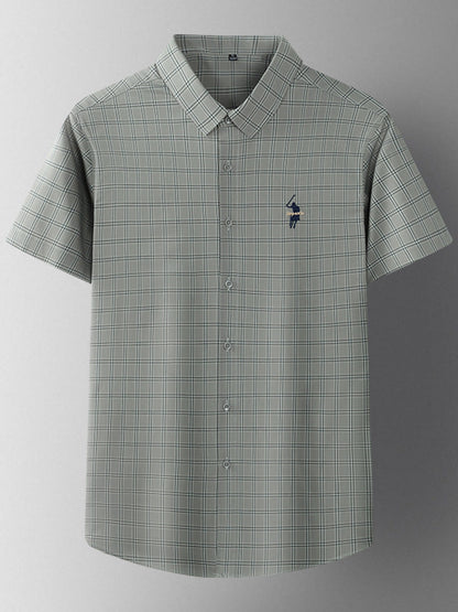 Crossline Embercheck Formal Shirt