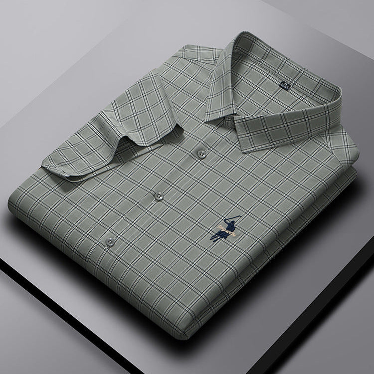 Crossline Embercheck Formal Shirt