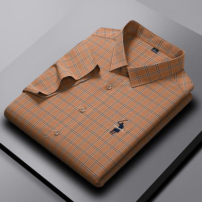 Crossline Embercheck Formal Shirt