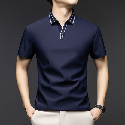 Midnight Crestline Polo T-Shirt
