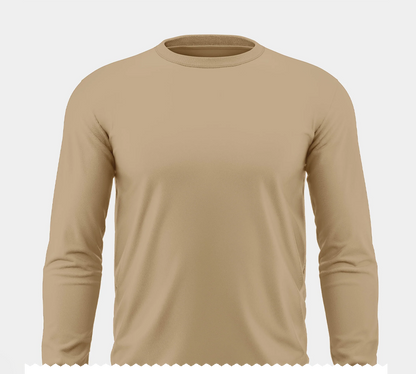 Pick Any 3 - Full Sleeve Plain Cotton T-shirt Combo