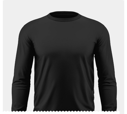 Pick Any 4 - Full Sleeve Plain Cotton T-shirt Combo