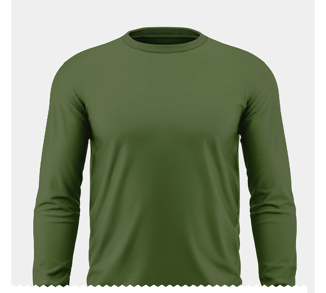 Pick Any 3 - Full Sleeve Plain Cotton T-shirt Combo