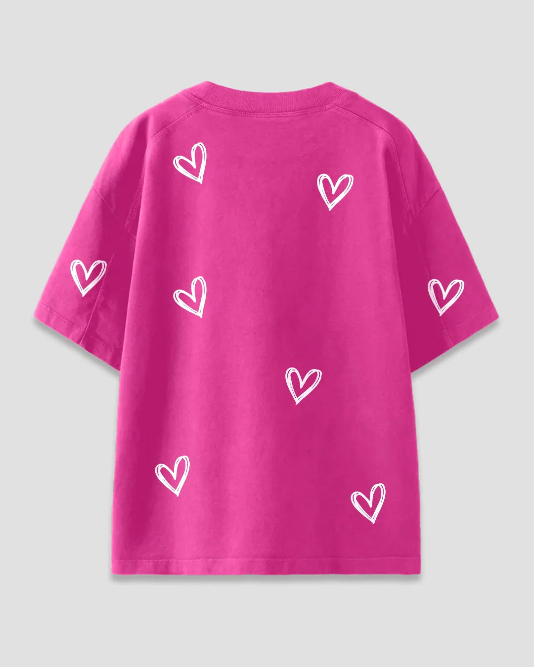 Hot Pink Lover Oversized T-Shirt