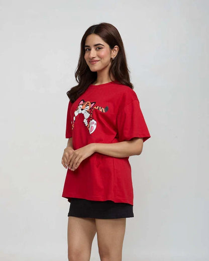 Little Happy Little Hungry Oversized T-Shirt