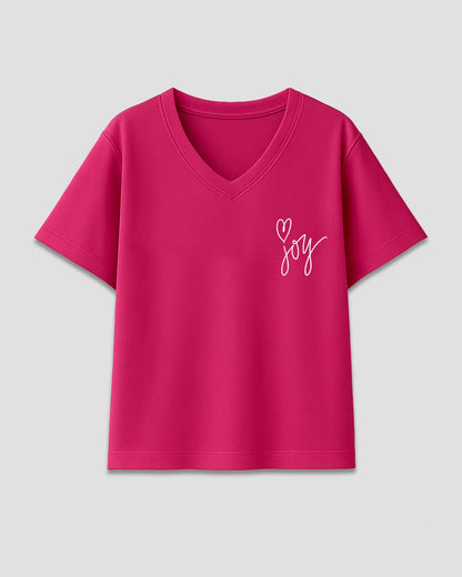 Joy V-Neck Oversize T-Shirt