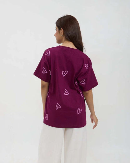 Mulberry Lover Oversized T-Shirt