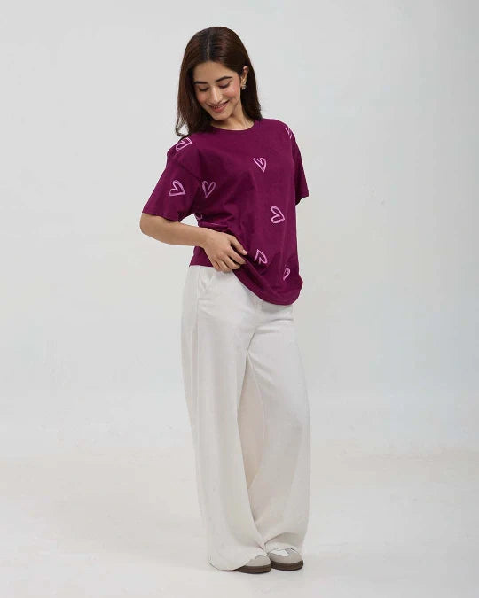Mulberry Lover Oversized T-Shirt