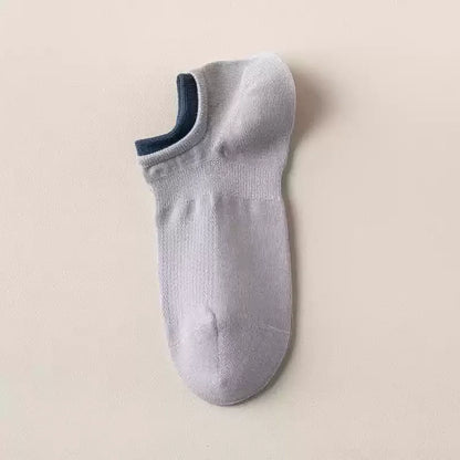 8-Pair Solid Color Socks Combo – Breathable & Stylish