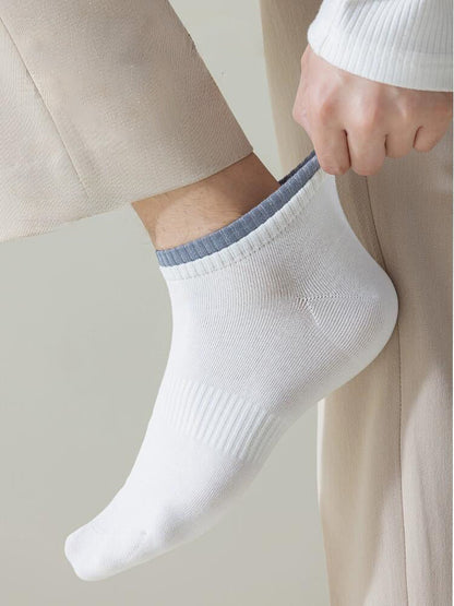 7-Pair Solid Color Socks Combo –  AirEase Effortless Comfort, Breathable Feel
