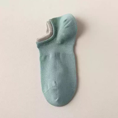 8-Pair Solid Color Socks Combo – Breathable & Stylish