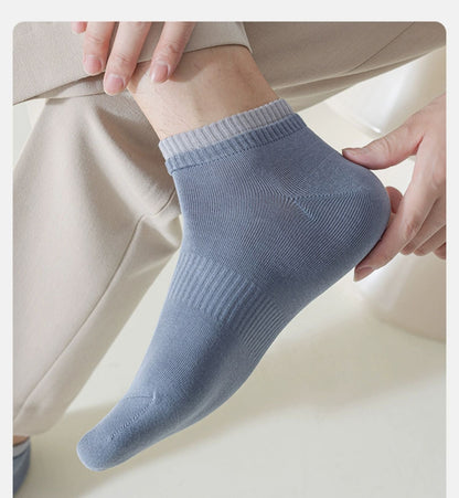 7-Pair Solid Color Socks Combo –  AirEase Effortless Comfort, Breathable Feel