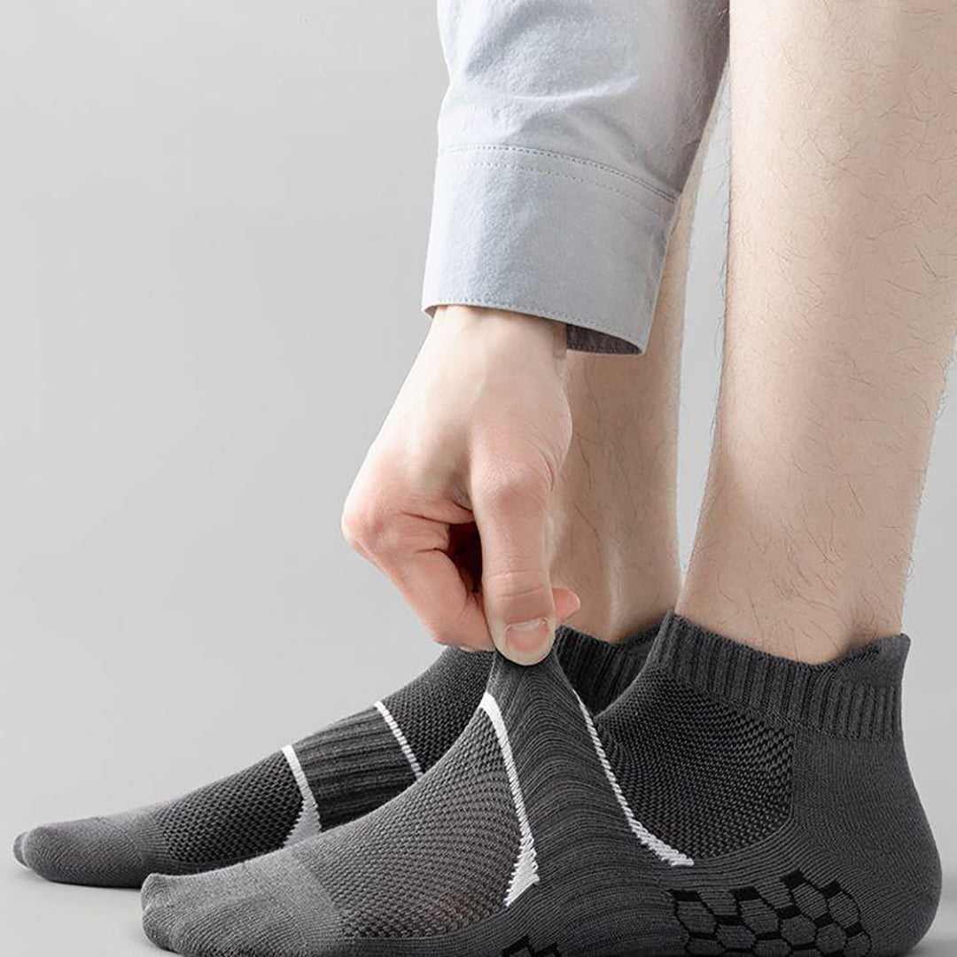 6-Pair Mid Calf Socks Combo - Sports Socks