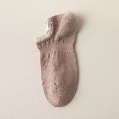 8-Pair Solid Color Socks Combo – Breathable & Stylish