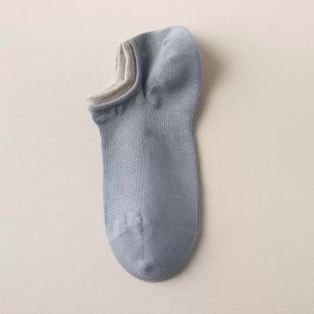 8-Pair Solid Color Socks Combo – Breathable & Stylish