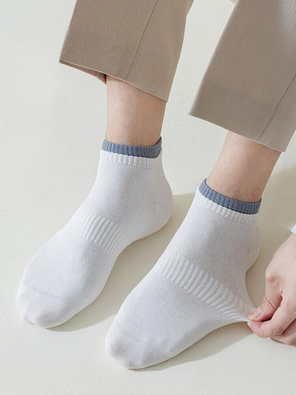 7-Pair Solid Color Socks Combo –  AirEase Effortless Comfort, Breathable Feel