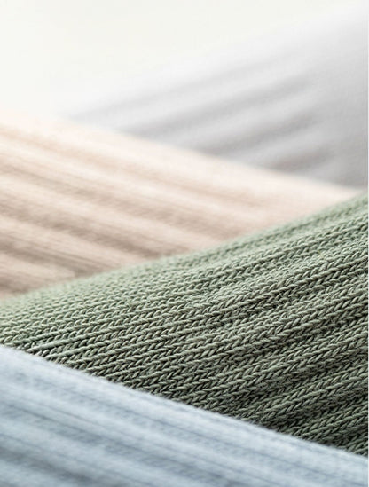 7-Pair Solid Color Socks Combo –  AirEase Effortless Comfort, Breathable Feel