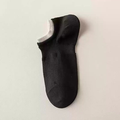 8-Pair Solid Color Socks Combo – Breathable & Stylish