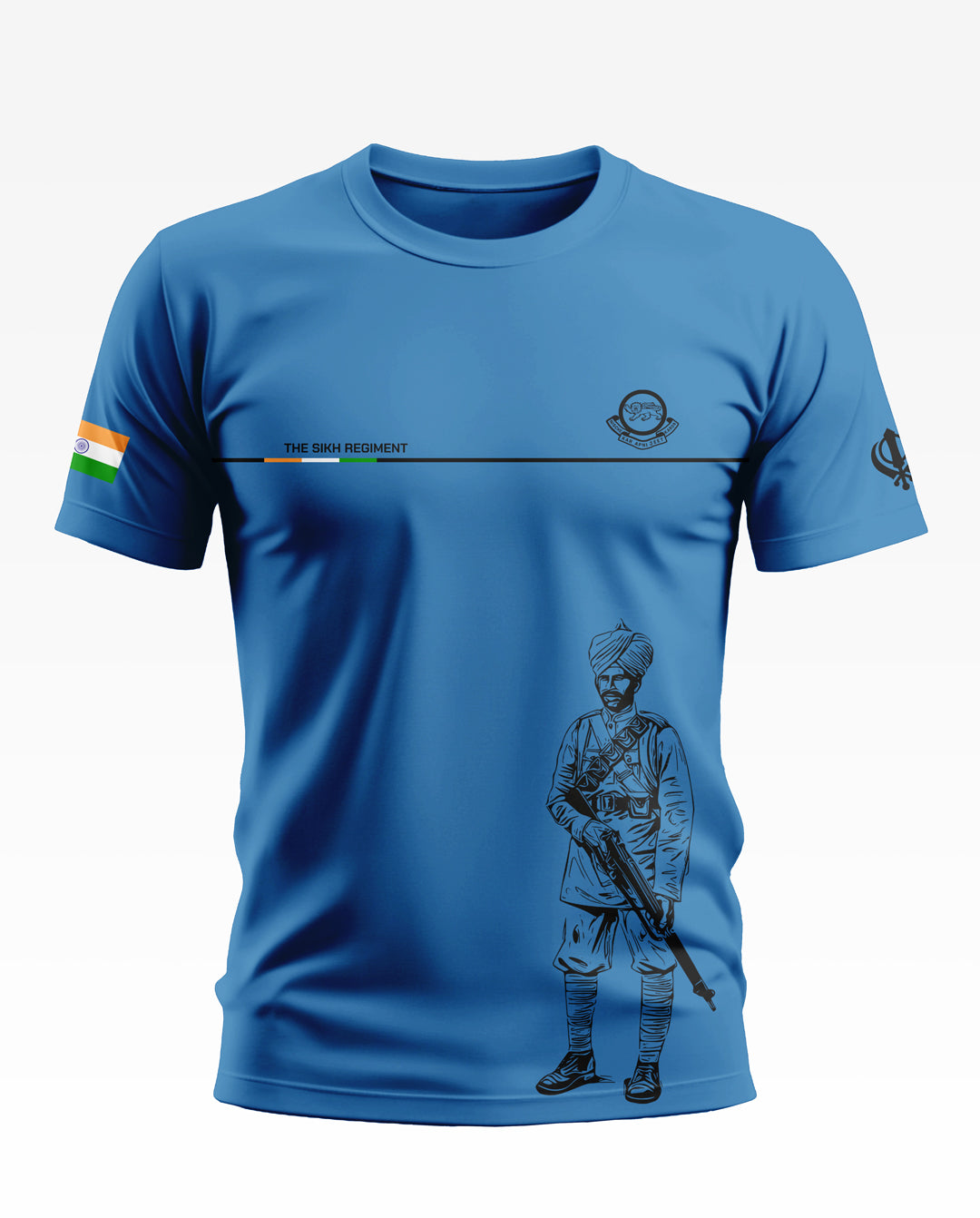 The Sikh Regiment Soft Cotton T-shirt