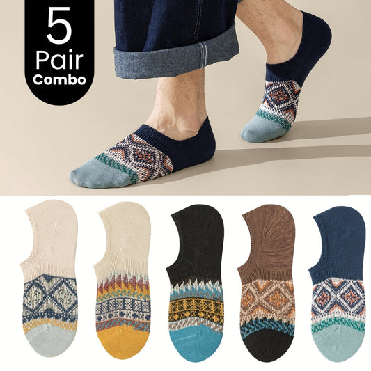 5-Pair Ankle Socks Combo
