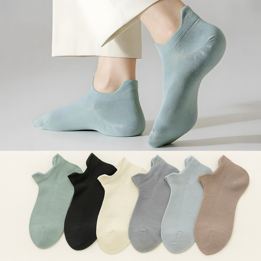 6-Pair Cut Ankle Length And Breathable Socks Combo
