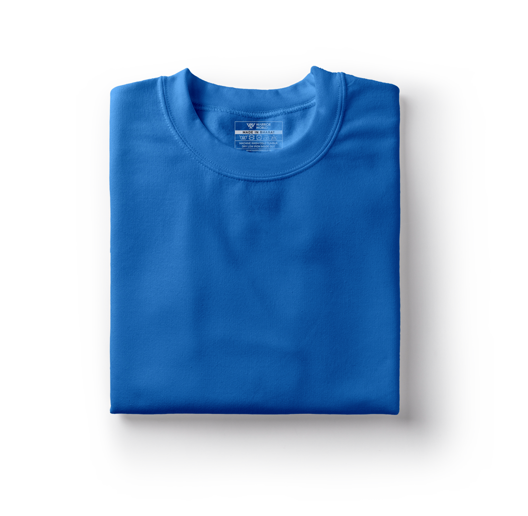 Pick Any 4 - Plain Round Neck Cotton T-shirt Combo
