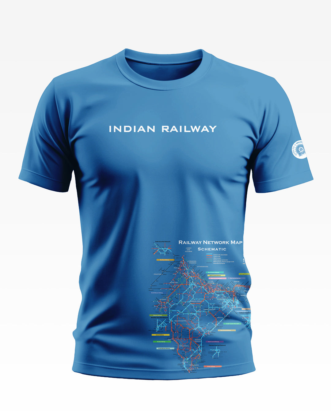 Ind Railway Soft Cotton T-shirt