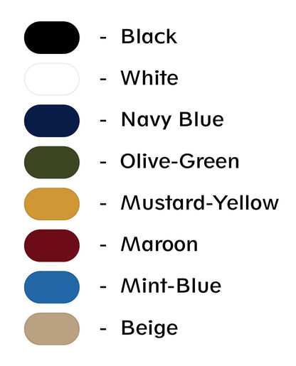 Pick Any 2 - Plain Round Neck Cotton T-shirt Combo