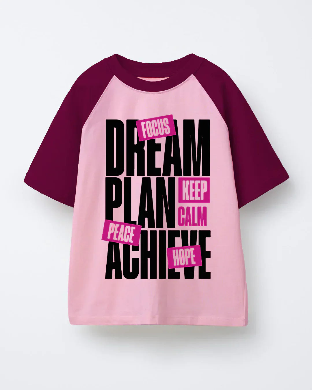 Dream Raglan Oversized T-Shirt