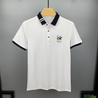Equestrian Classic Emblem Polo T-Shirt