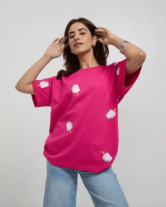 Ice Cream Oversized T-Shirt
