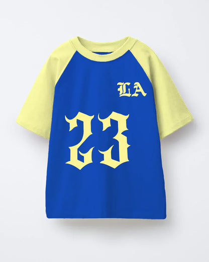 23 LA Raglan Oversized T-Shirt
