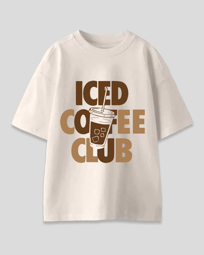 Offwhite Iced Coffee Club Oversized T-Shirt