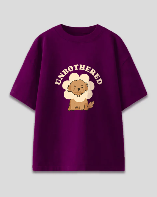 Unbothered Leo Oversized T-Shirt