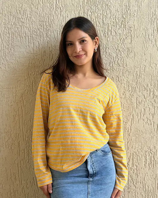 Tan Lines Scoop Neck T-Shirt